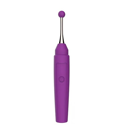 The Dot: Compact Precision Clitoral Vibrator for Targeted Bliss - Purple