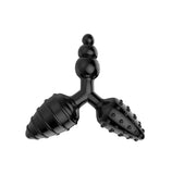 Triad 3 Way Butt Plug Textured