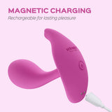 OLY 2 Pressure Sensing APP-enabled Wearable Clit & G Spot Vibrator Pink