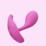 OLY 2 Pressure Sensing APP-enabled Wearable Clit & G Spot Vibrator Pink