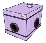 Secret Dome La Niche Bondage Box Purple