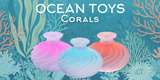 Ocean Toys Coral Clitoral Stimulator - Aqua
