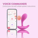 OLY 2 Pressure Sensing APP-enabled Wearable Clit & G Spot Vibrator Pink