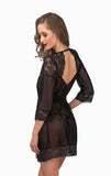 TET Peignoir Greta Black