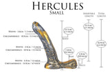 Godemiche Hercules Dildo Boltgun & Gold